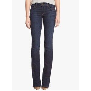Joe’s “The Honey” Curvy Boot Cut Women’s Jeans Dark Wash Mid-Rise Size W25